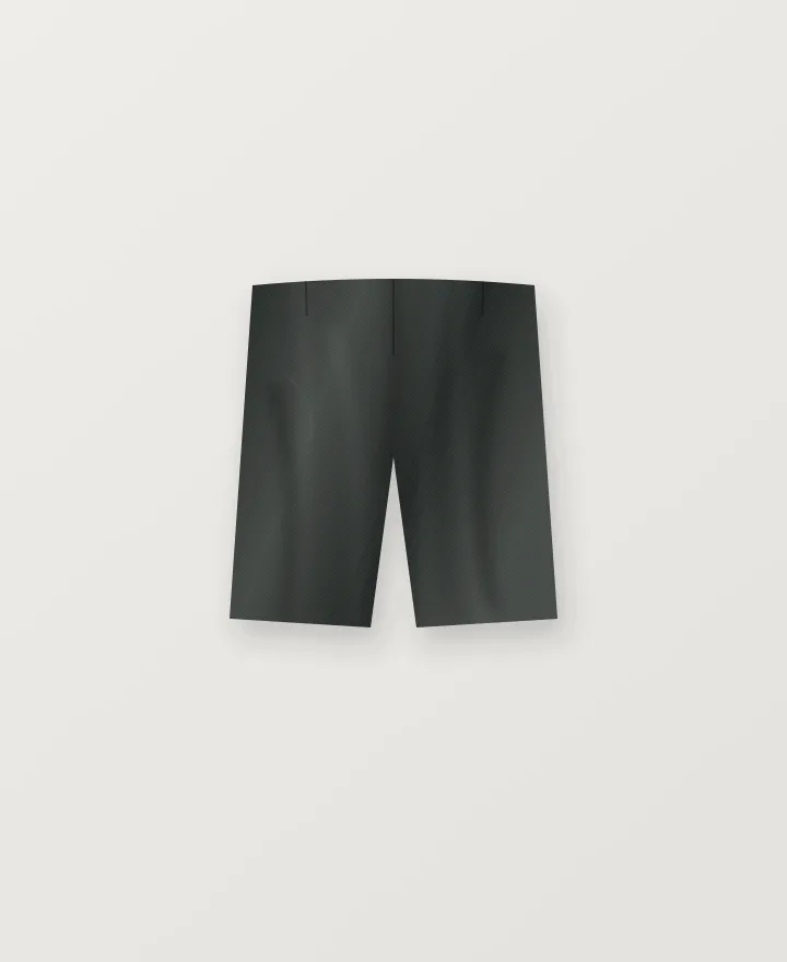 Interval Training Short in Graphite, original studio illustration